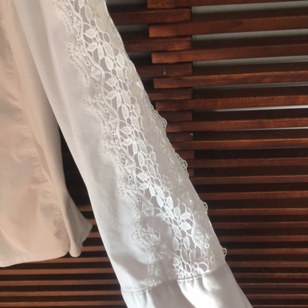 Cute White Button Down - image 3